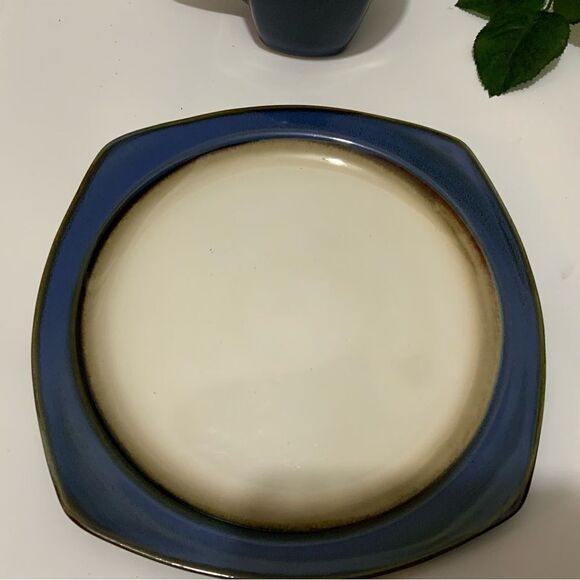SET 2 Home Trends penumbra 1 salad Plates 8 3/4”  1 mug 4 5/8” Disconti… - Picture 9 of 10